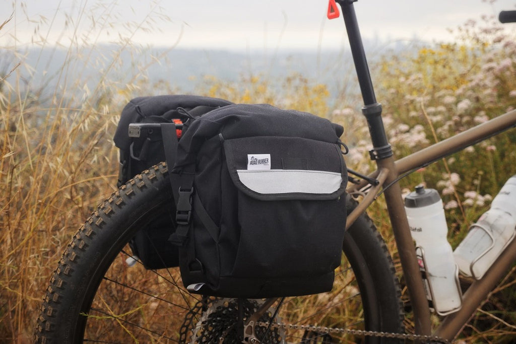 Anywhere Panniers in Black Cordura