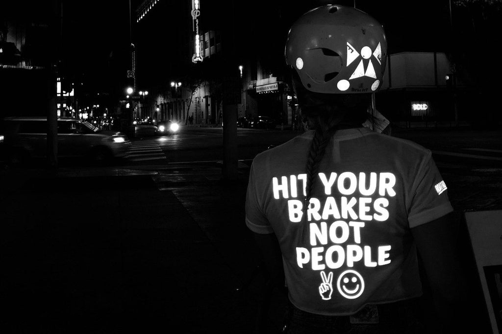 Reflective T Shirt in the dark