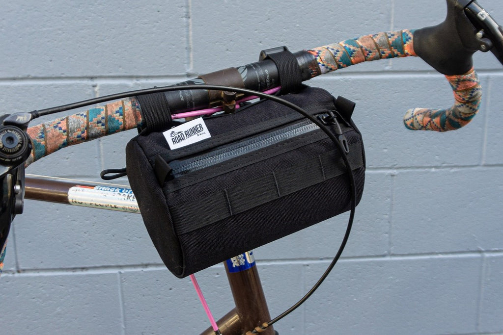 Burrito Supreme Handlebar Bag in Black Cordura
