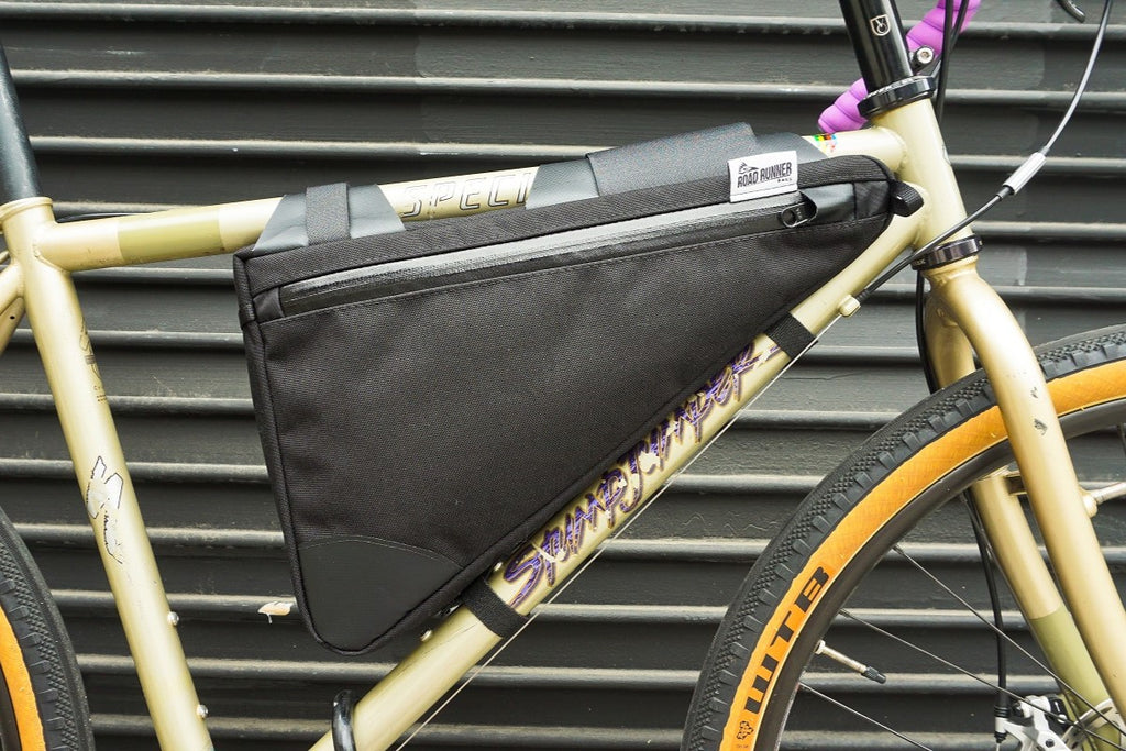 Wedge Full Frame Bag in Black Cordura
