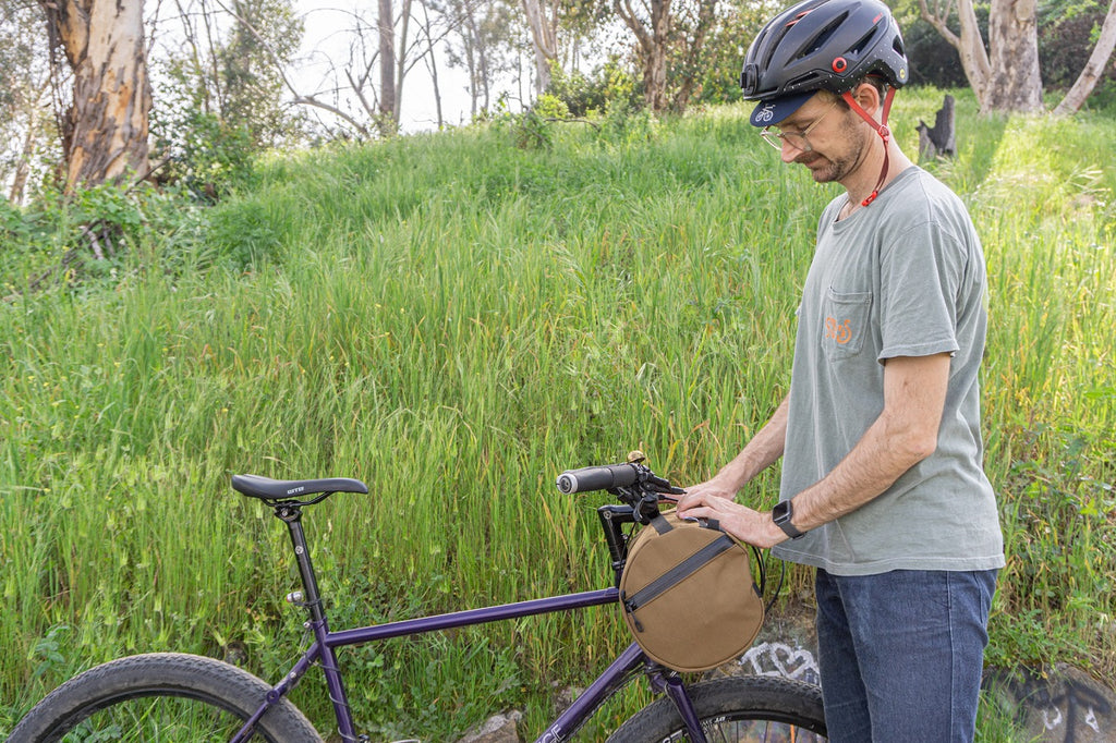 Road Runner Bags Barrel Burrito Bag in Coyote Tan