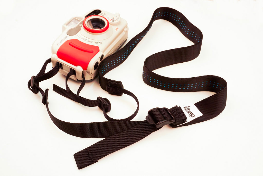 Camera Strap in Black Cordura