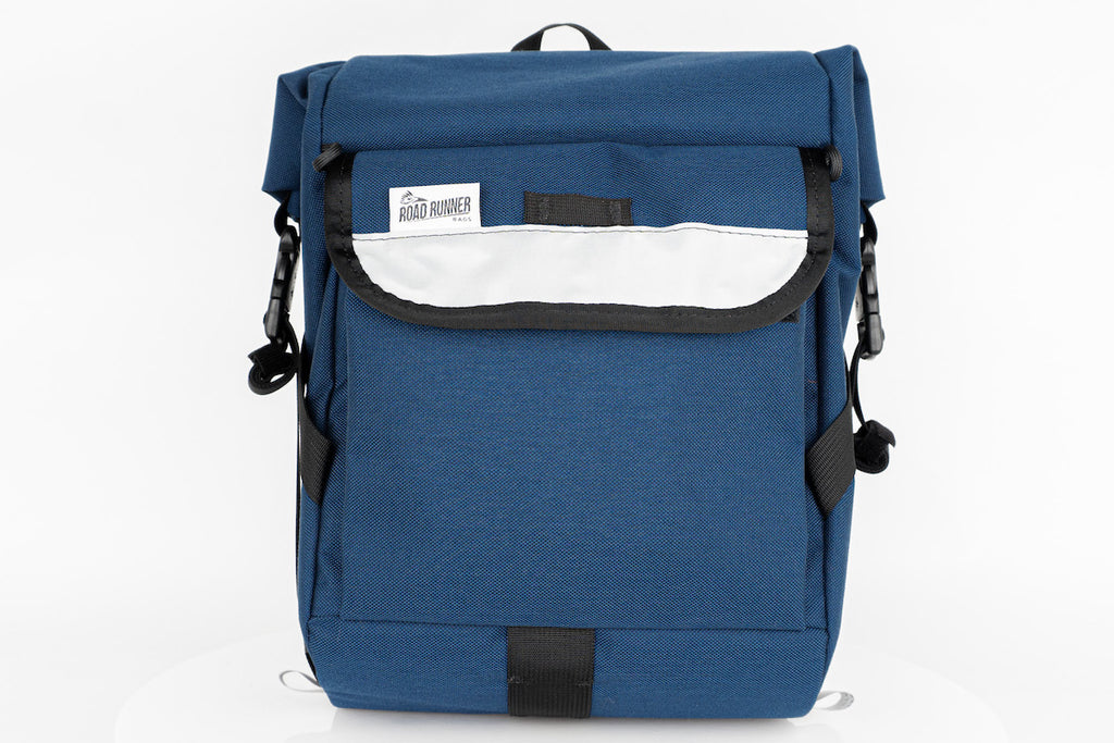 Anywhere Panniers in Navy Cordura