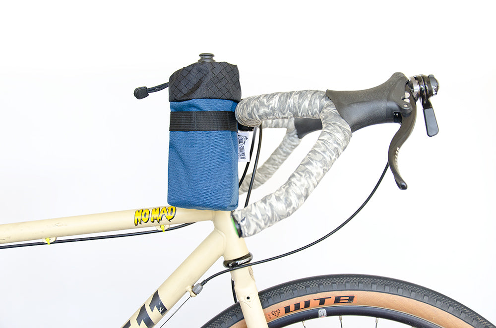 Co-Pilot Handlebar Bag - Bicycle Bag by Road Runner Bags in Navy Cordura