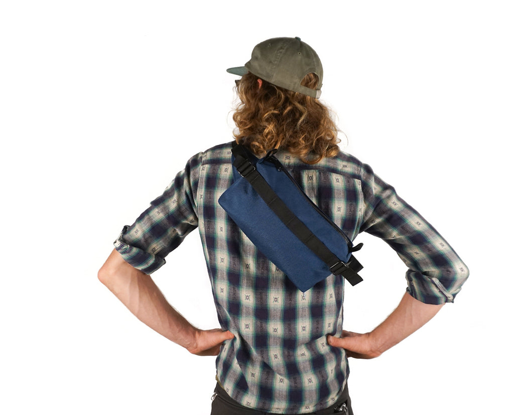 Lil Guy Fanny Pack in Navy Cordura