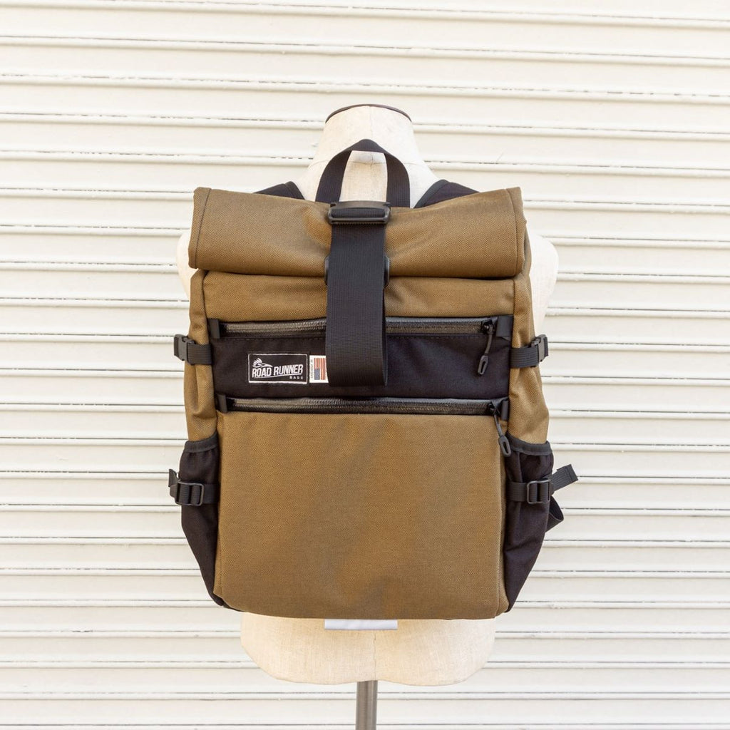 Medium Roll Top in Coyote Cordura