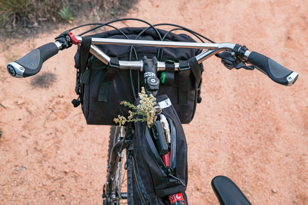 Bluff Top Tube Bag in Black Cordura