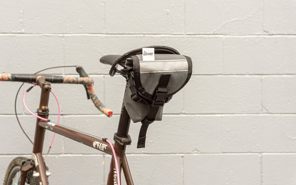 Drafter Saddle Bag in Grey Cordura