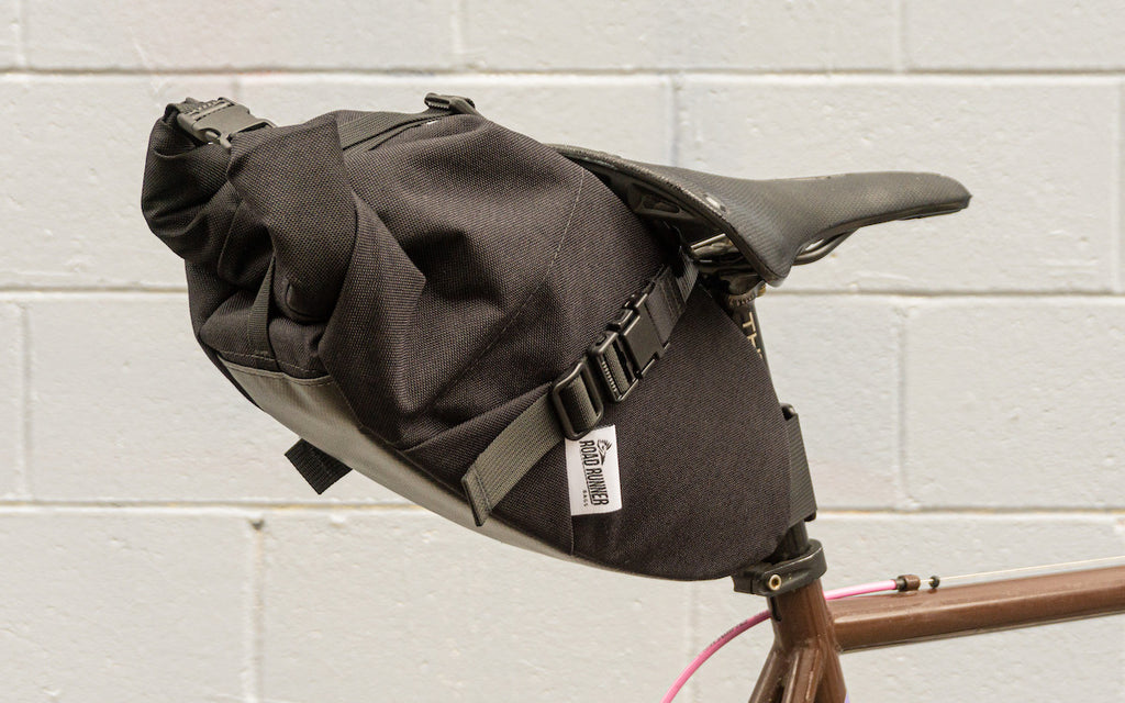Sleeper Saddle Bag in Black Cordura