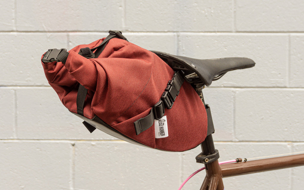 Sleeper Saddle Bag in Burgundy Cordura