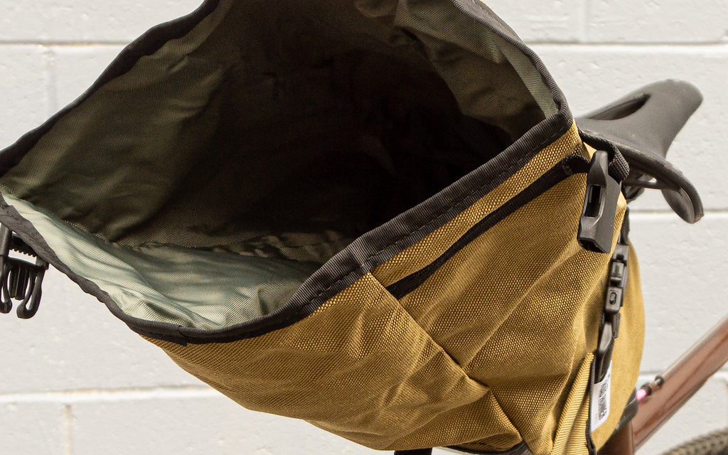 Sleeper Saddle Bag in Coyote Cordura