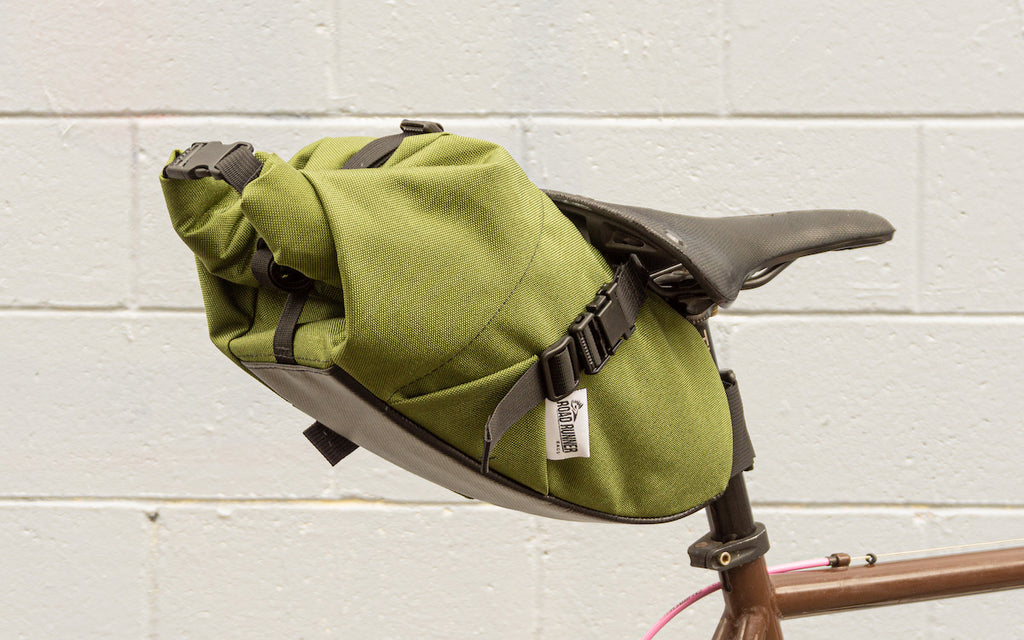 Sleeper Saddle Bag in Olive Cordura