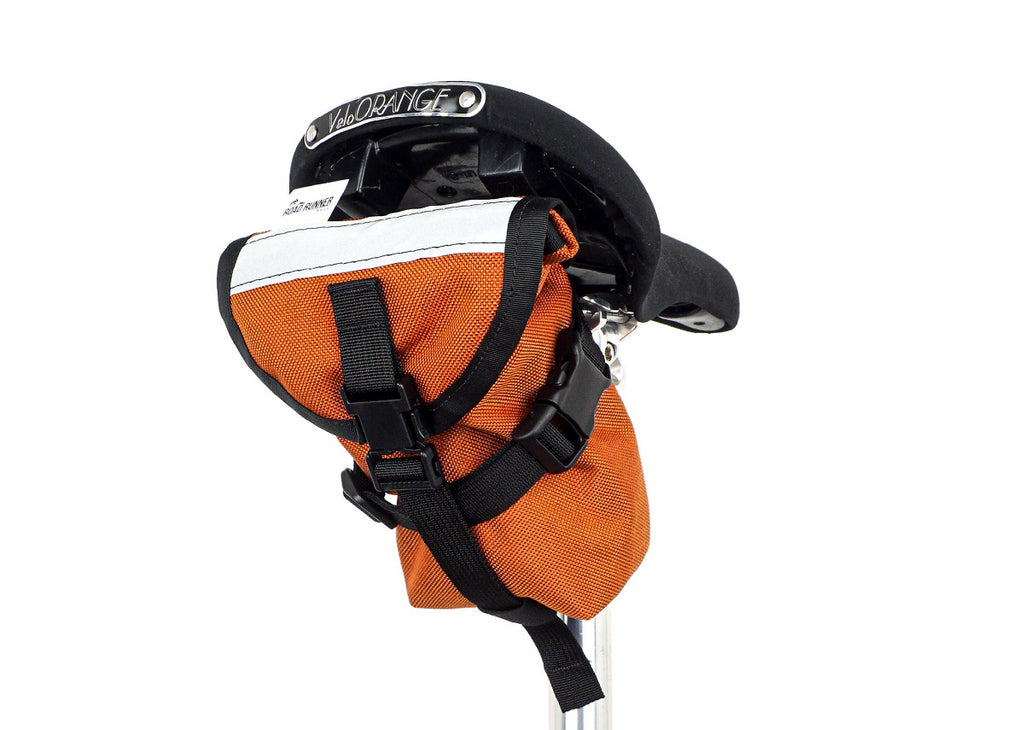 Drafter Saddle Bag in Rust Cordura